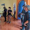 Alana Simões, en la filmación de "La falla" (2024). Cortesía directora.