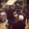 Gabriel Beristain en el set, tomada de internet