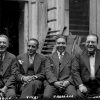 Joaquín Coss, Eduardo Vivas, Carlos Orellana y José Junco, tomada de mediateca.inah.gob.mx, colección Archivo Casasola - Fototeca Nacional