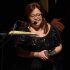 Janett Juárez, recibiendo el Cabrito de Plata a Mejor Largometraje de Ficcion, en el Festival Internacional de Cine de Monterrey 2023. Cortesía directora.