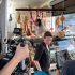 En el set de Corina. Cortesía directora.