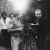 Ruy Guerra con Gabriel García Márquez en el set de ERÉNDIRA, tomada de internet