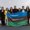 Al centro Ismael Vásquez Bernabé, en el curso de capacitación para cineastas "Field Ready", del National Geographic: