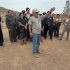 En el set de "Las muertas". Archivo Jaime Sampietro.