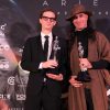 Andrés Kaiser y Helmut Dosantos en los premios Ariel, archivo DDCM