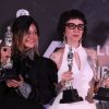 Michelle Garza Cervera y Abia Castillo, ganadoras a mejor guion original por "Huesera", en la edición 65 del premio Ariel, cortesía directora