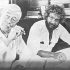 Hugo Stieglitz con John Huston, cortesía del director.